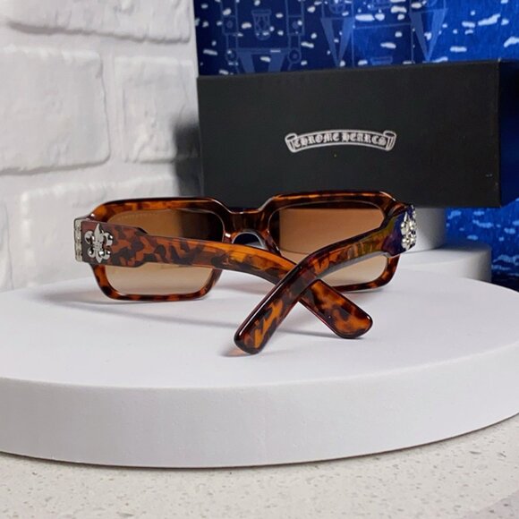 NWT Chrome Hearts Tortoiseshell Sunglasses - Picture 4 of 6